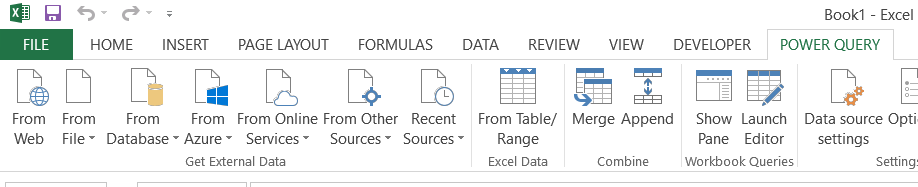 Power Query From Web