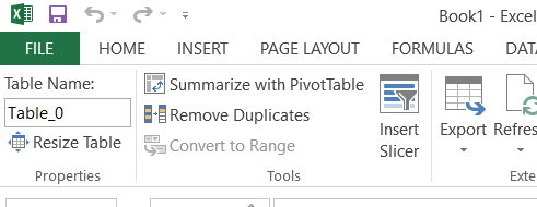 Summarize with Pivot Table