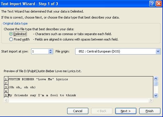 Import External Data From Text Files In Excel | Microsoft Excel Tips ...