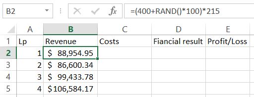 monte carlo simulation revenue