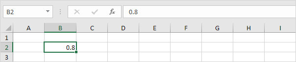 General Format in Excel