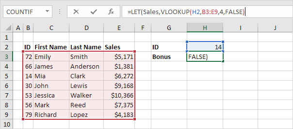 Calculation Result