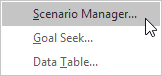 Click Scenario Manager