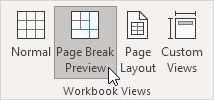 Click Page Break Preview