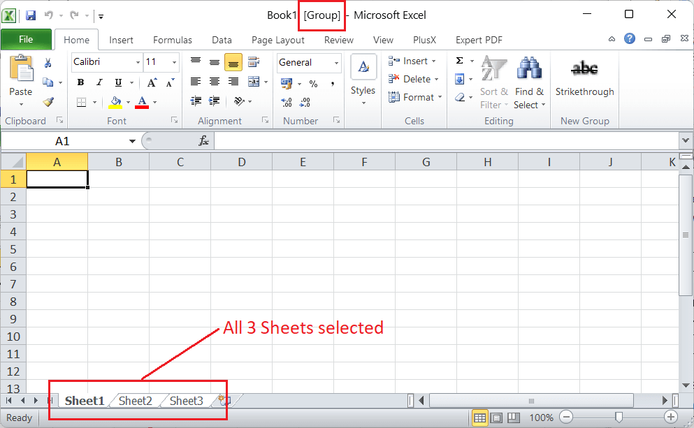 Create a Worksheet in Excel