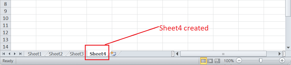 Create a Worksheet in Excel