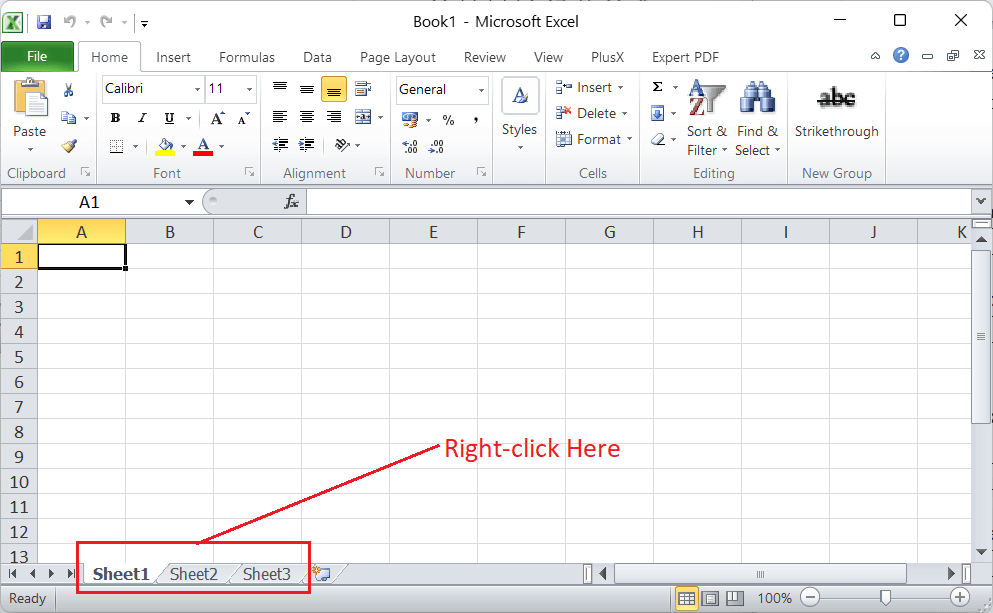 Create a Worksheet in Excel