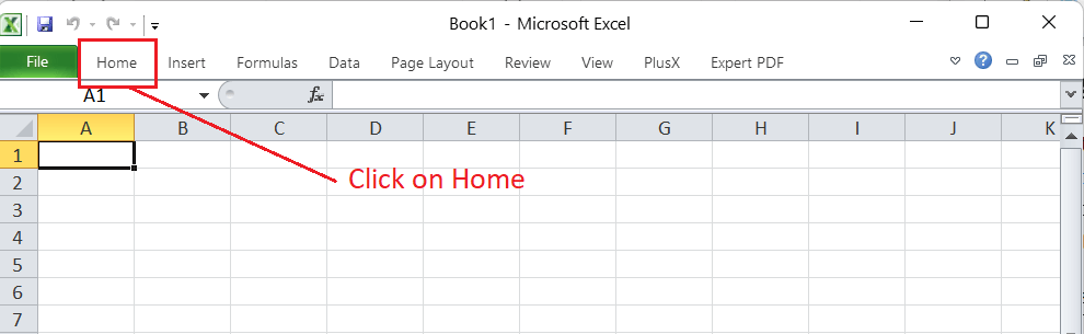 Create a Worksheet in Excel