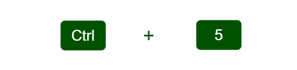 Excel Strikethrough Shortcut
