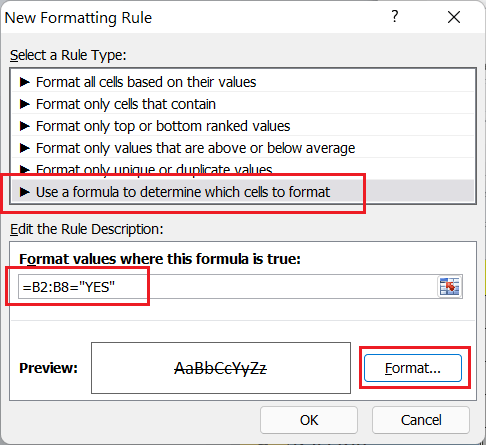 Excel Strikethrough Shortcut