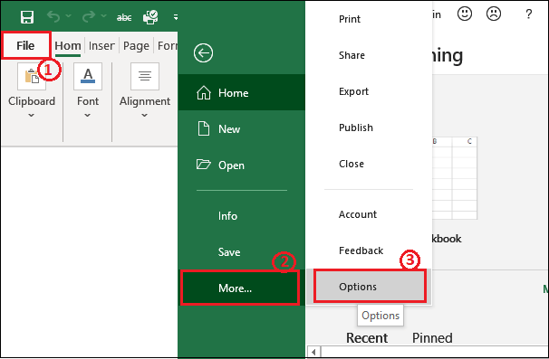 How many sheets are there in excel workbook by default