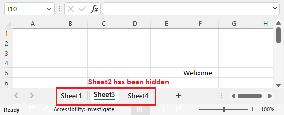 How many sheets are there in excel workbook by default