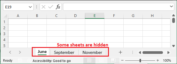 How many sheets are there in excel workbook by default