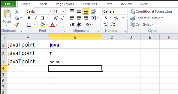 How to Separate text in Excel