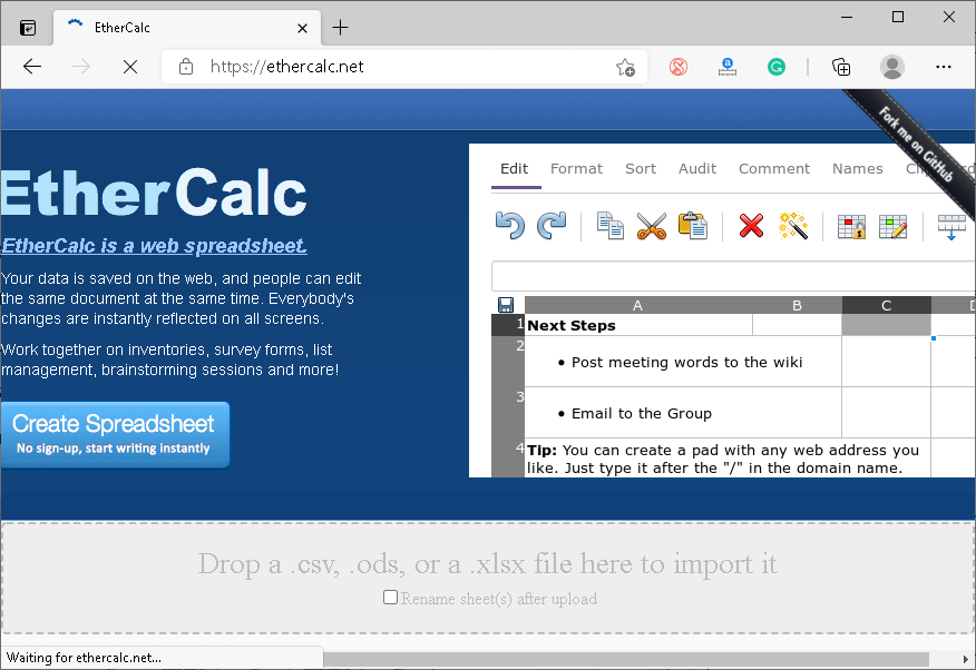 Online Excel Editor