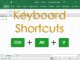 Keyboard shortcuts