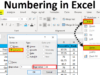 Numbering in Excel